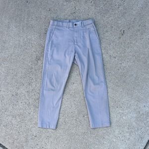 Modern Slim Cropped Khakis in GapFlex | Size 32